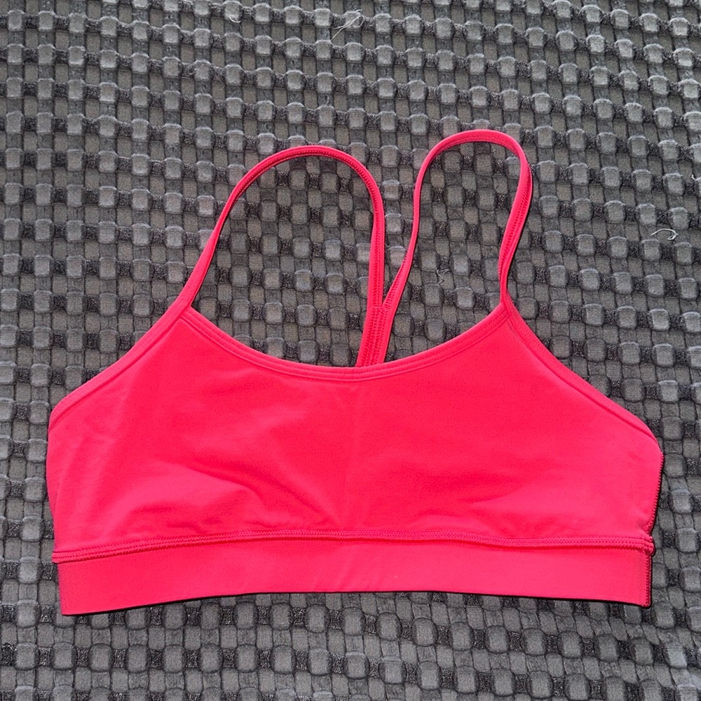 Lululemon pink flow y mesh